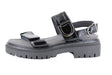 Black Crinkle Patent