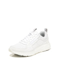 White Knit Lthr