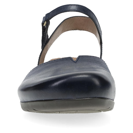 Navy Waxy Burnished