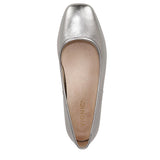 Pewter Metallic Leather