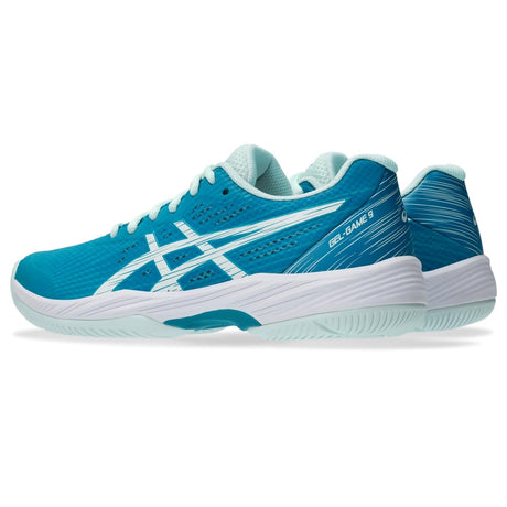 Teal Blue/White