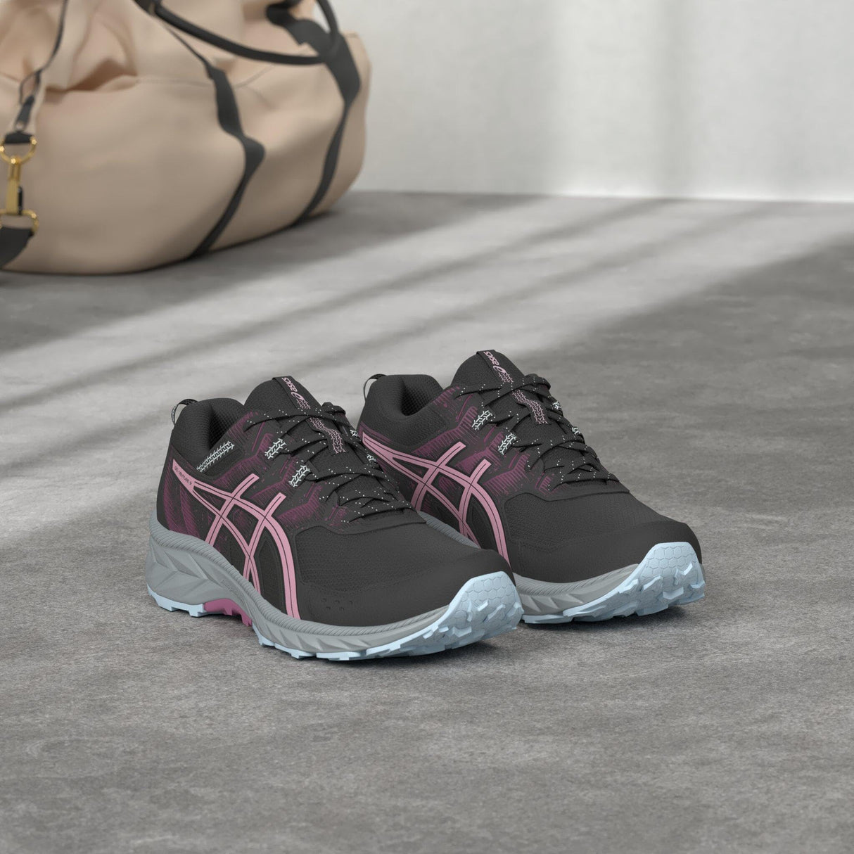 Black/Soft Berry