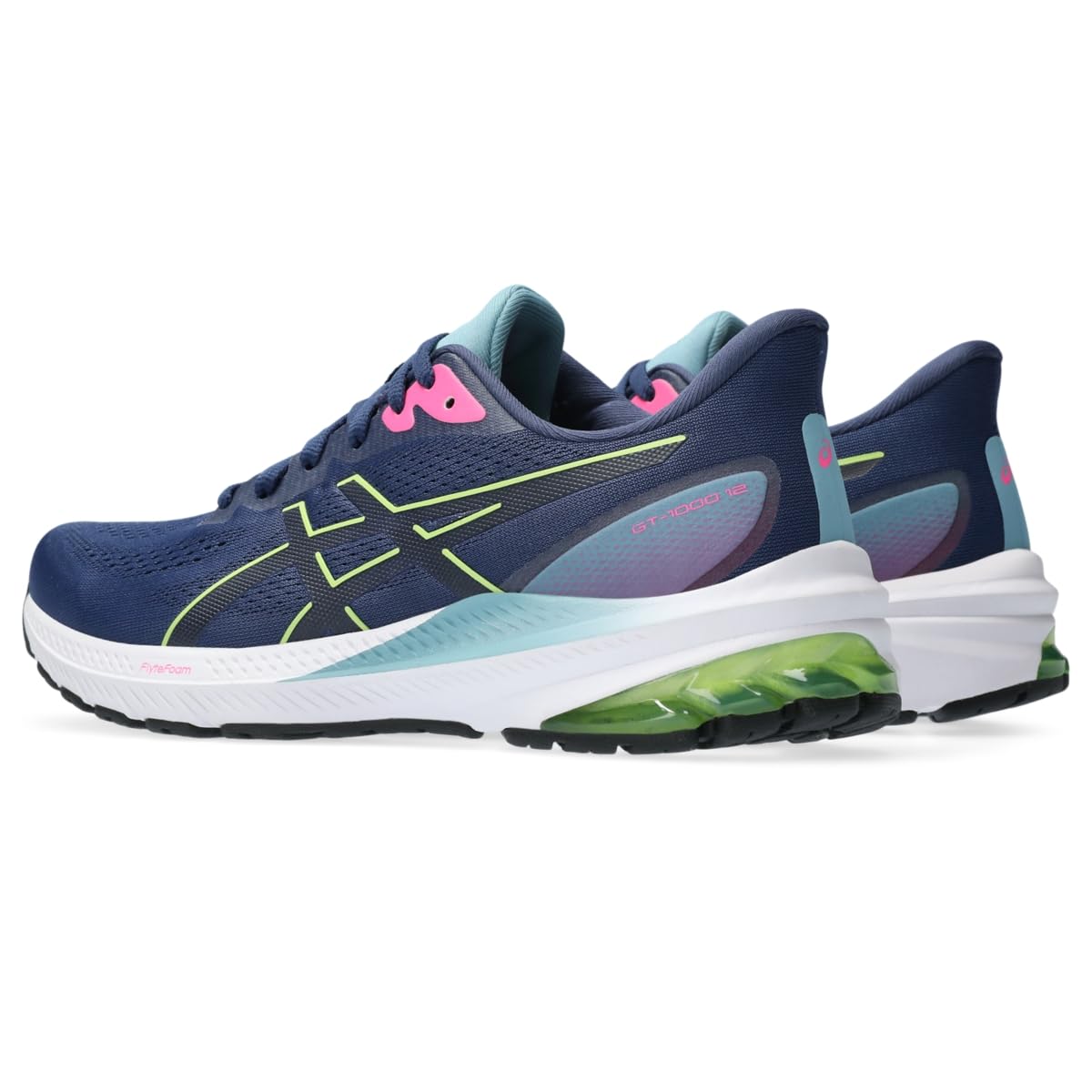 Deep Ocean/Lime Green