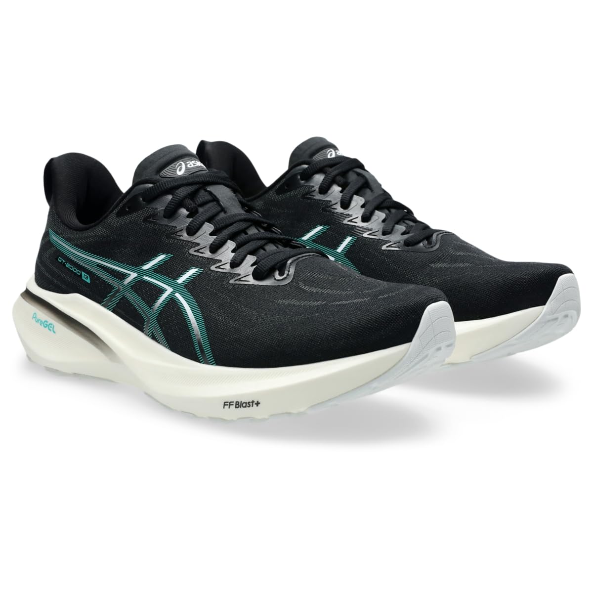 Black/Wave Teal