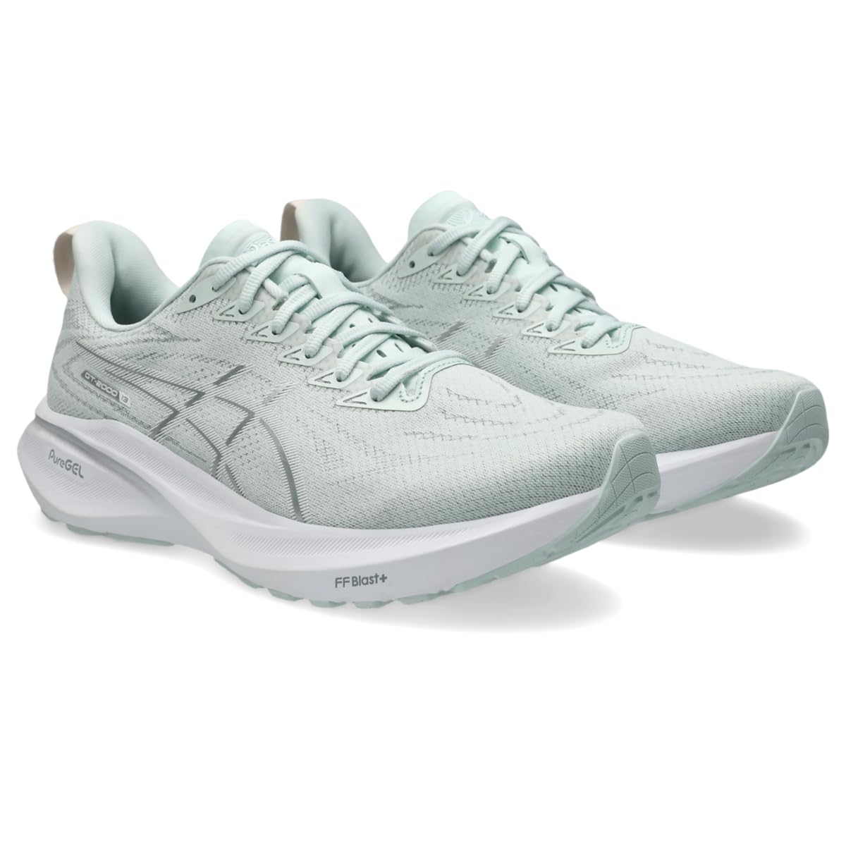 Pure Aqua/White
