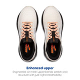 Ecru/Orange/Black