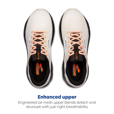 Ecru/Orange/Black