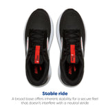 Black/White/Fiery Red