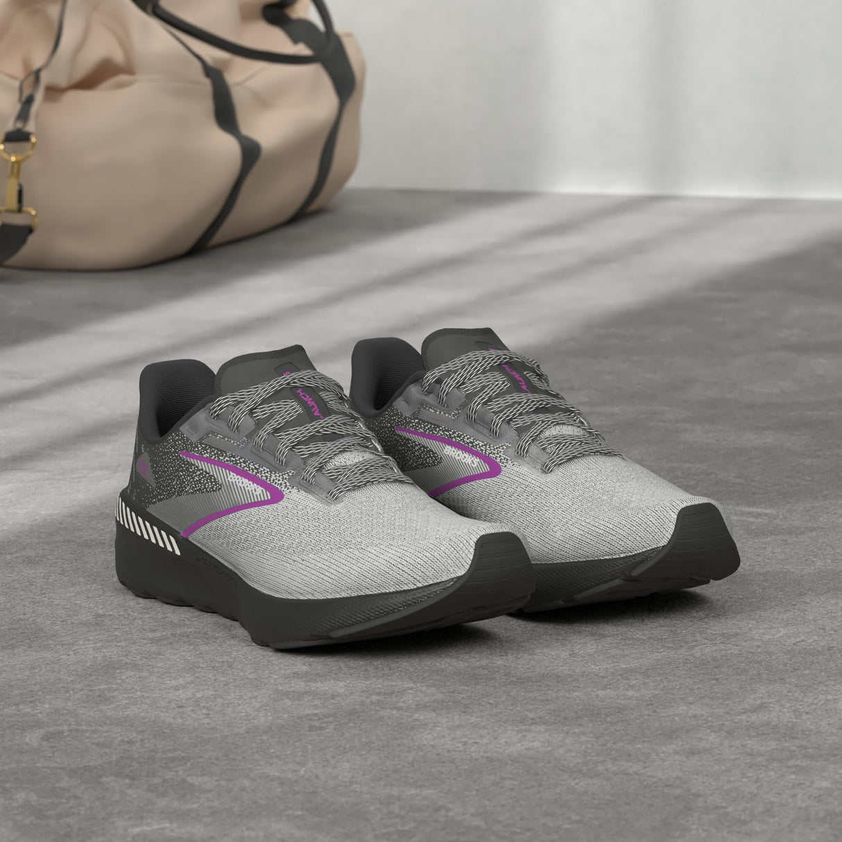Black/White/Violet