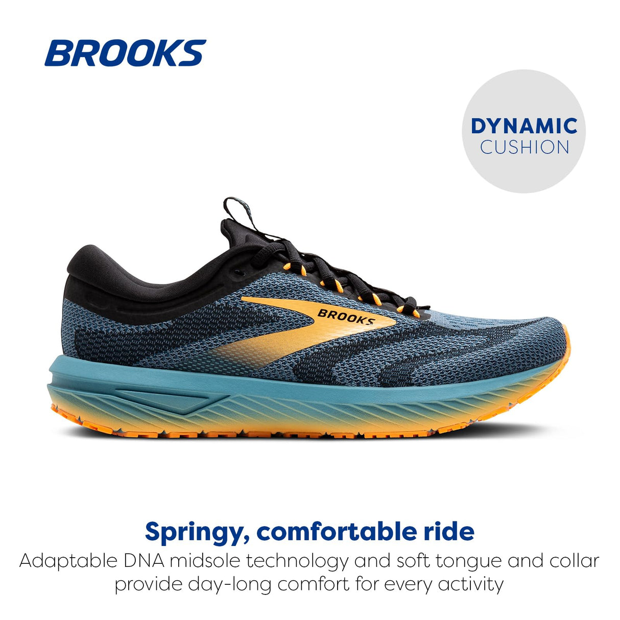 Storm Blue/Black/Orange Pop