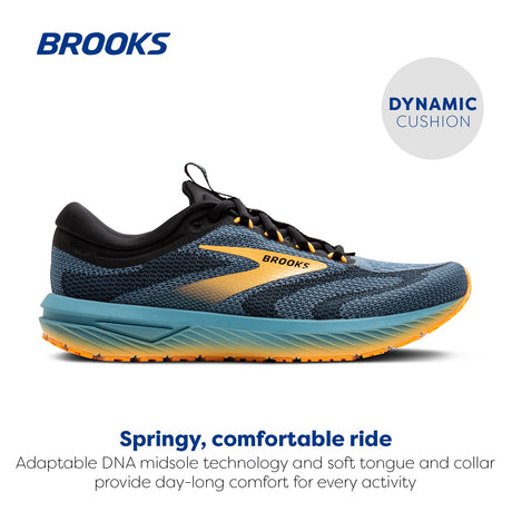 Storm Blue/Black/Orange Pop
