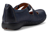 Navy Leather