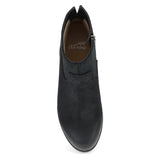 Black Burnished Suede