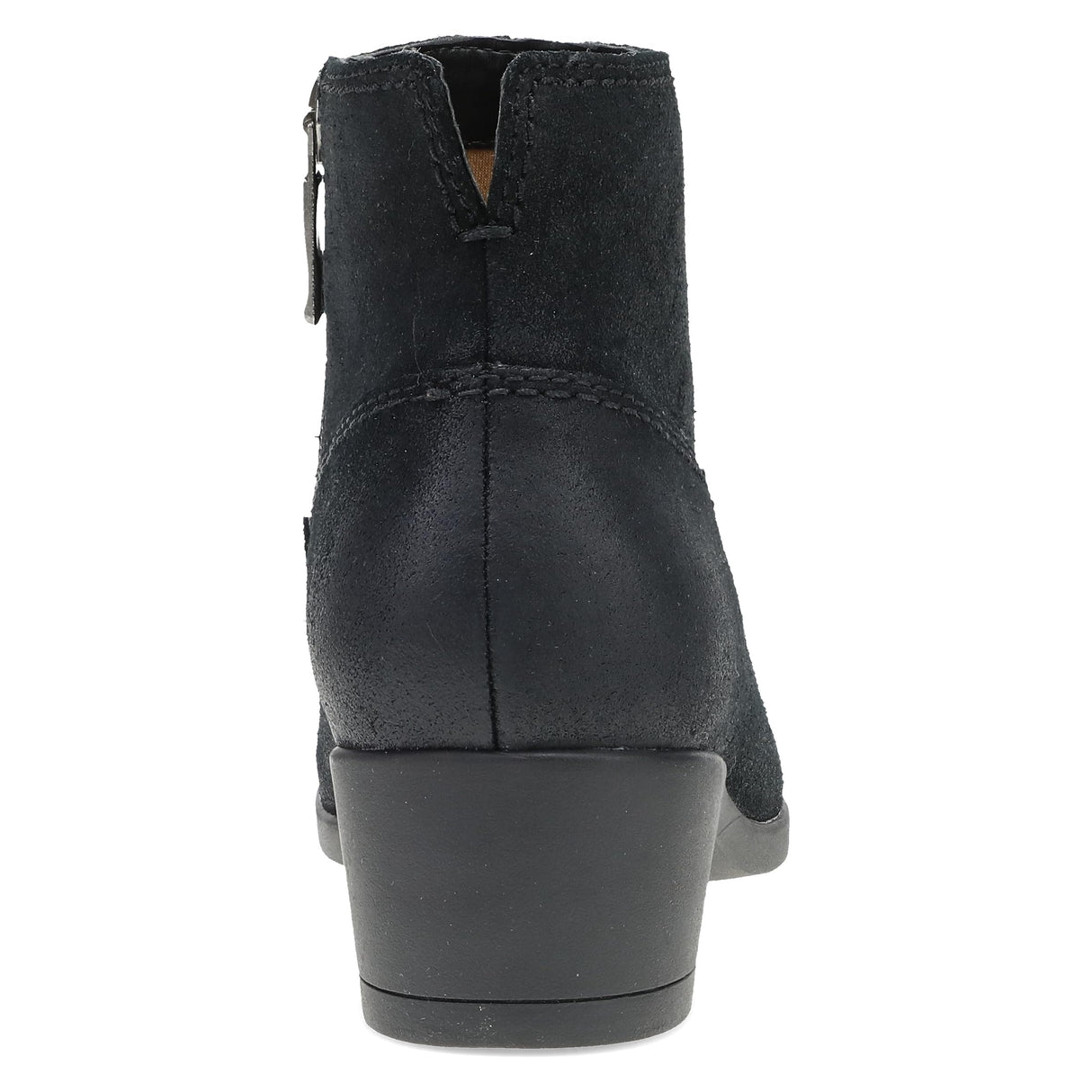 Black Burnished Suede