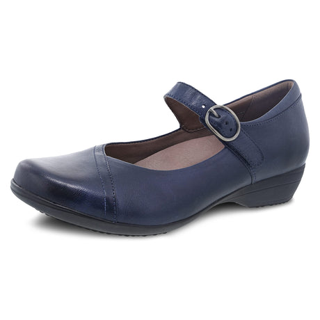 Navy Burnished Calf