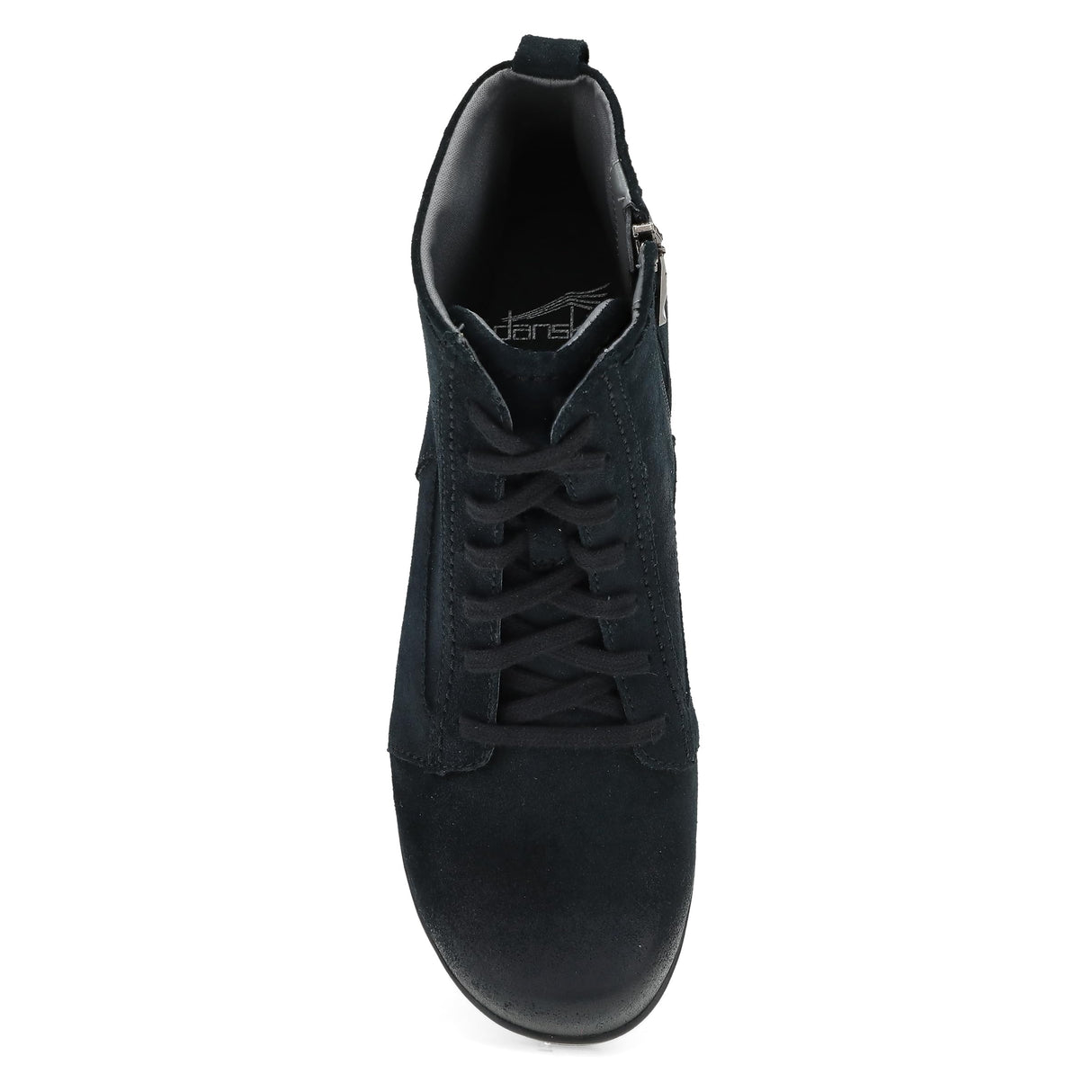 Black Burnished Suede