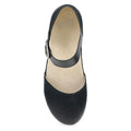 Black Burnished Suede