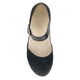 Black Burnished Suede