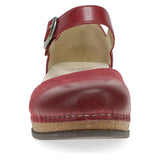 Red Burnished Suede