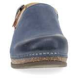 Blue Burnished Suede