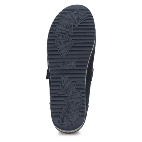 Black Burnished Suede