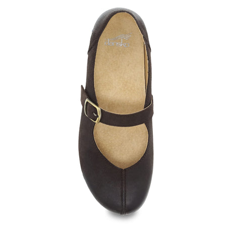 Chocolate Burnished Suede