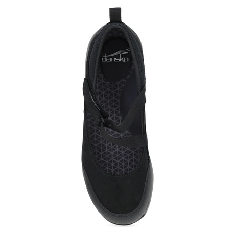 Black Burnished Suede