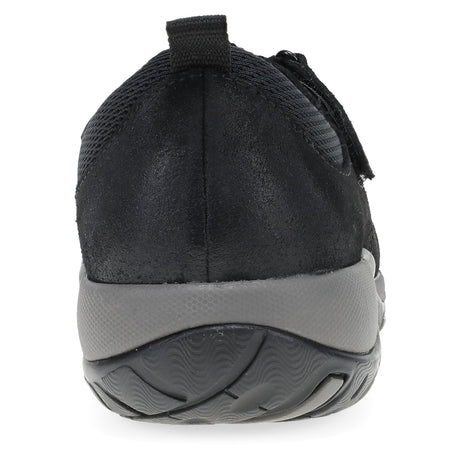 Black Burnished Suede