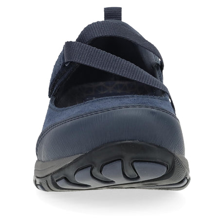 Navy Burnished Suede