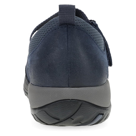 Navy Burnished Suede