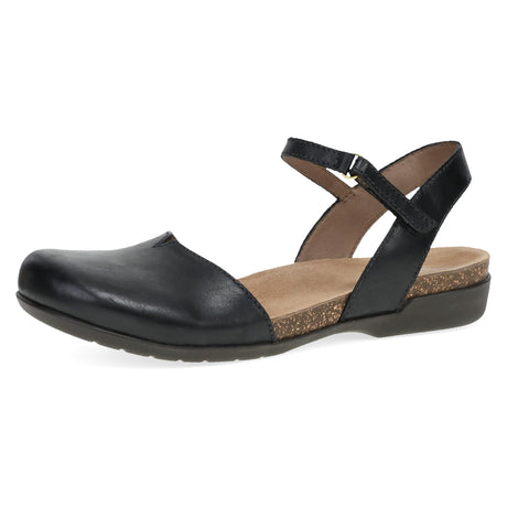 Dansko Rowan Women's – Black Waxy Burnished
