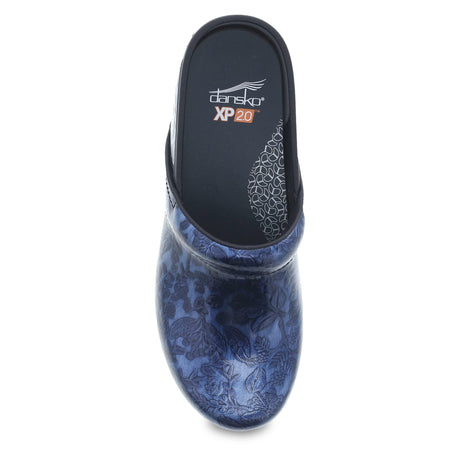 Navy Embossed