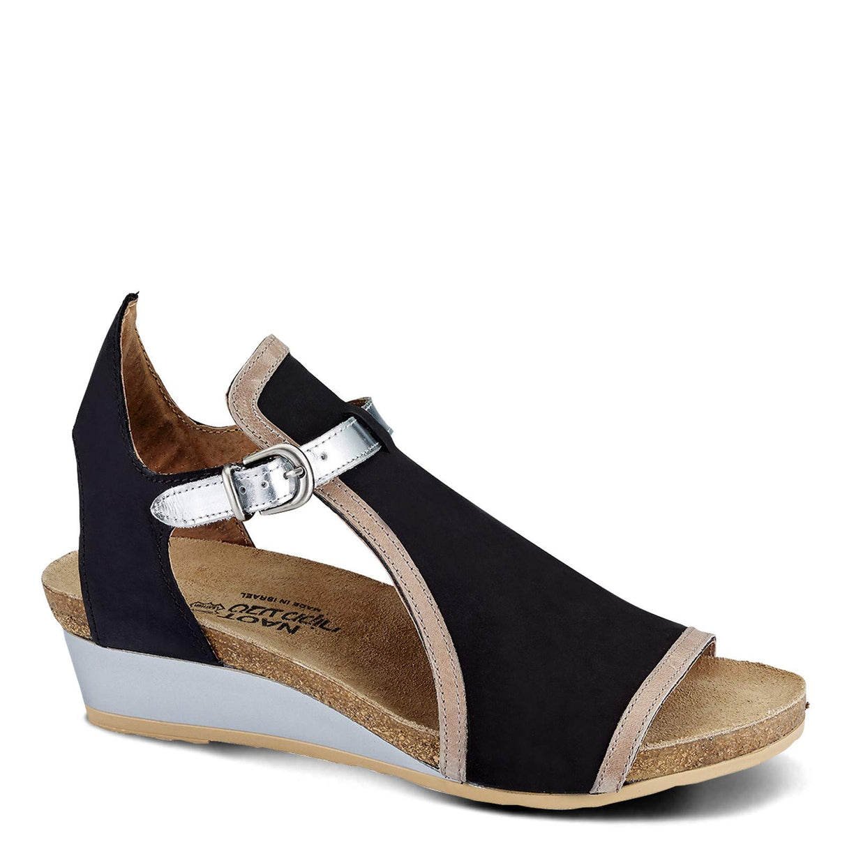 Blk Nbk Khaki Silver