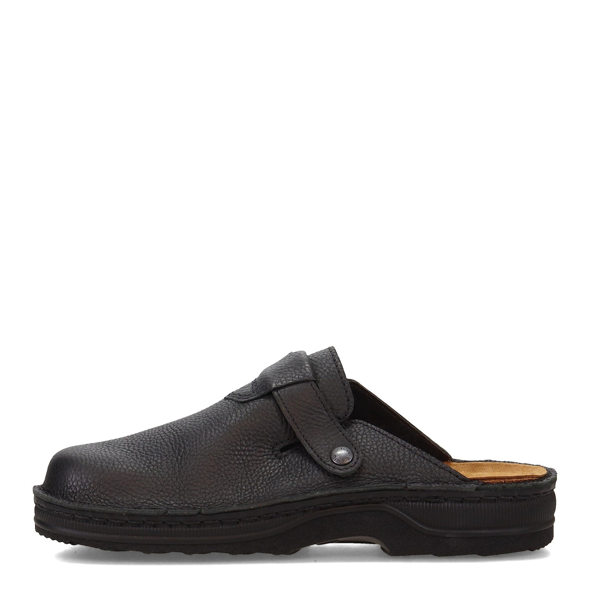 Black Textured Leather