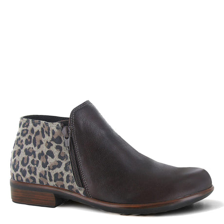 Cheetah Suede/Soft Brn Lthr