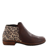 Cheetah Suede/Soft Brn Lthr