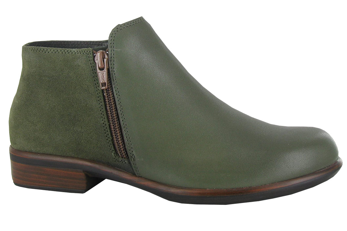 Green Soft Lthr Olive Suede