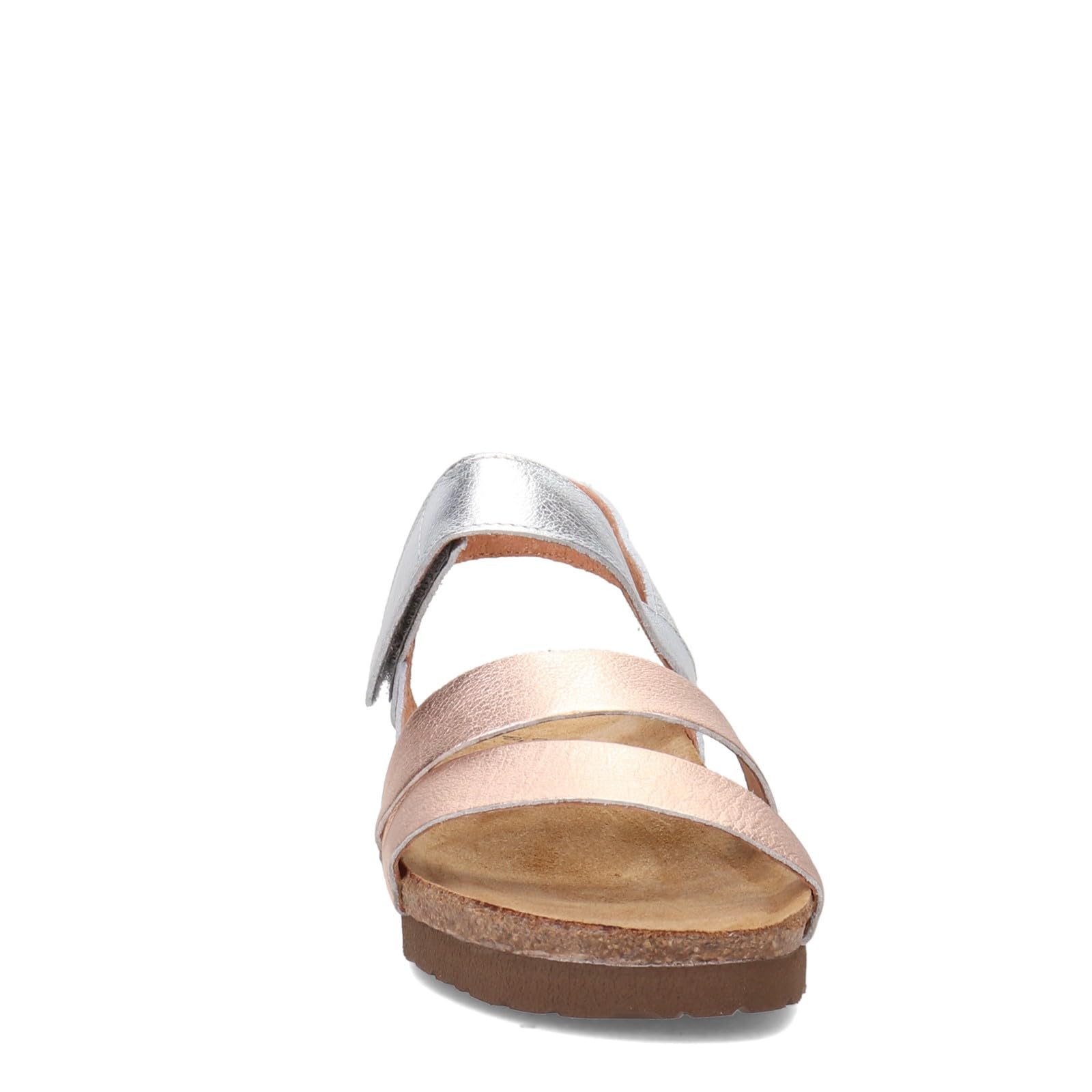 Naot Kayla Womens Silver Soft Lthr Rosegold – Walking Comfort
