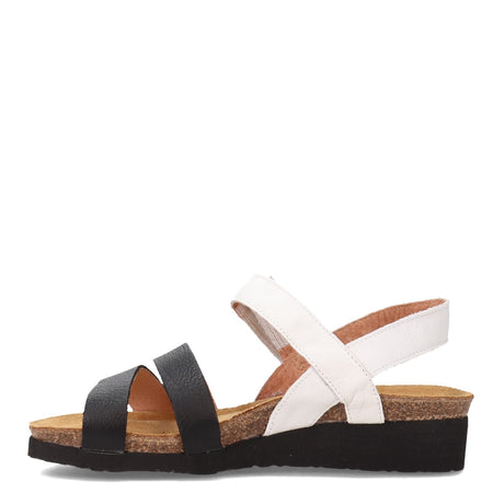 White Soft Lthr Sft Blk
