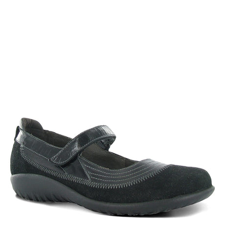 Blk Madras/Blk Suede/Blk Pat