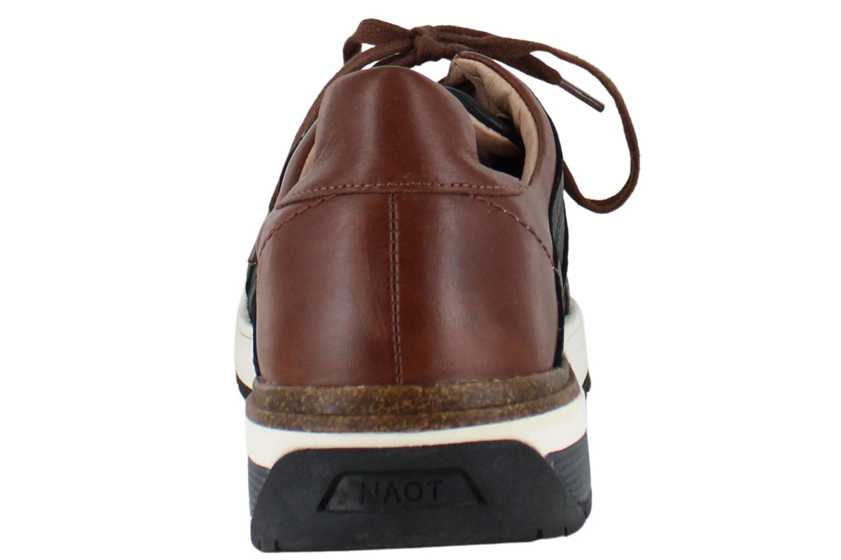 Sft Blk Leather Chestnut