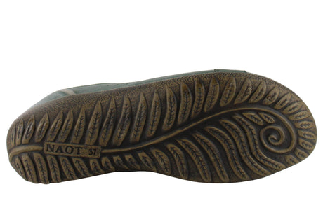 Hntr Grn Leather Pewter