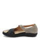 Speckled Beige Lthr/Soft Black Lthr