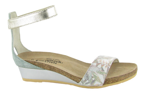 Floral Teal Lin Rdnt Gold