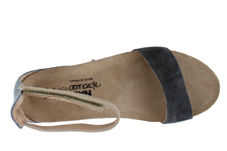 Blk Suede Slate Khaki Lthr