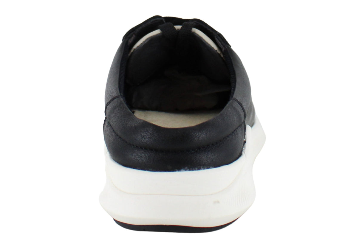 Soft Blk Leather Ivory