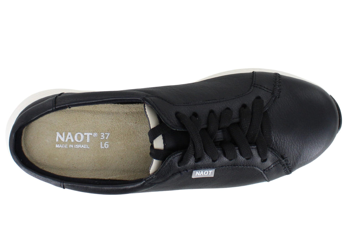 Soft Blk Leather Ivory