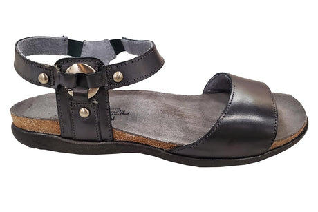 Brushed Black Leather