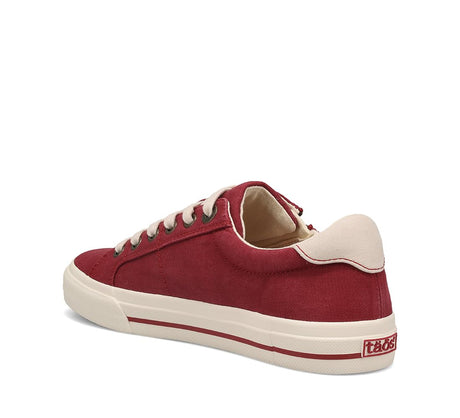 Crimson/Ecru Distressed