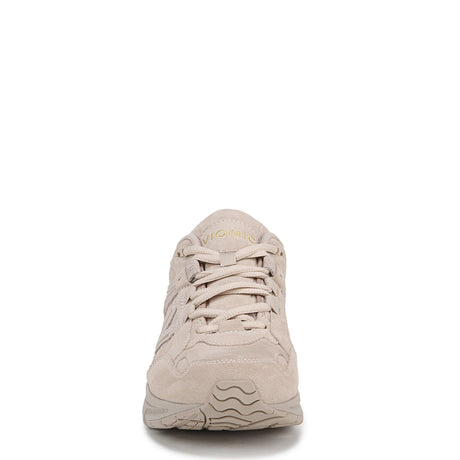 Oatmeal Beige Gold Leather